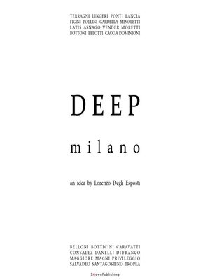 cover image of DEEP Milano